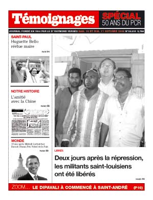 Saint-Louis de La Réunion : Répression après la victoire de Claude Hoarau aux élections partielles dans DOM-TOM UNE-876