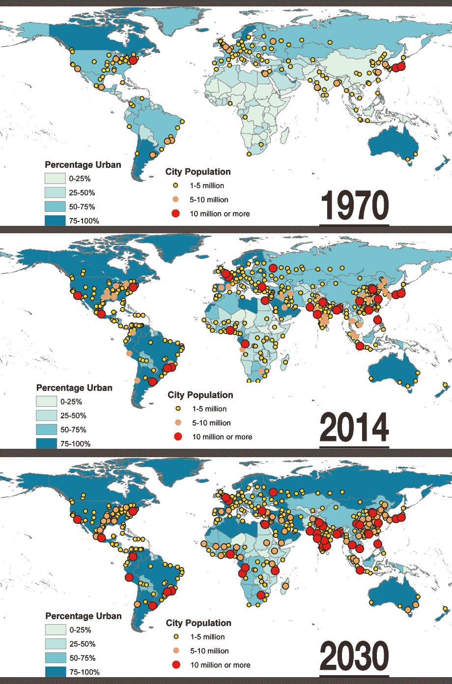 Plus de la moitié de la population mondiale dans des ... Plus de la moitié de la population mondiale dans des ...