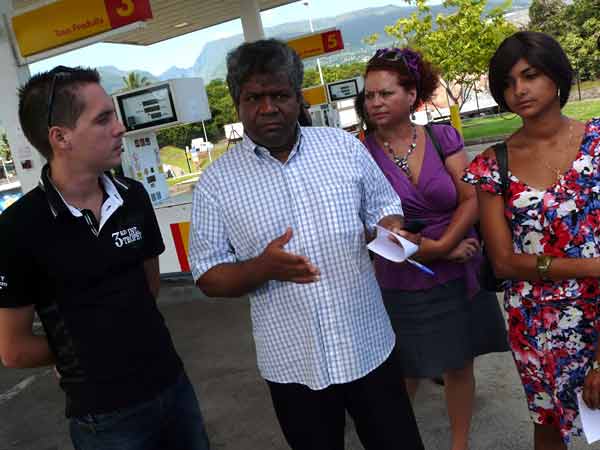 L’Alliance des Réunionnais contre la pauvreté fait part de l’indignation de la population à la suite d’une nouvelle hausse des prix du gaz et des carburants. (photo Imaz Press Réunion)