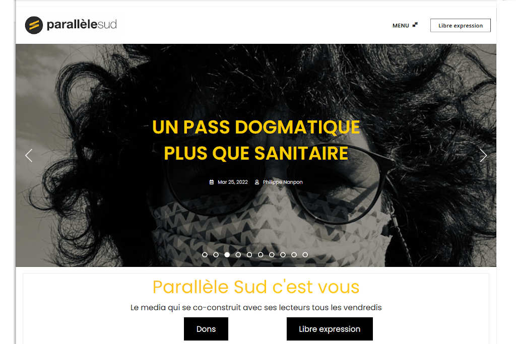Nouveau média à La Réunion Parallèle Sud se présente à vous