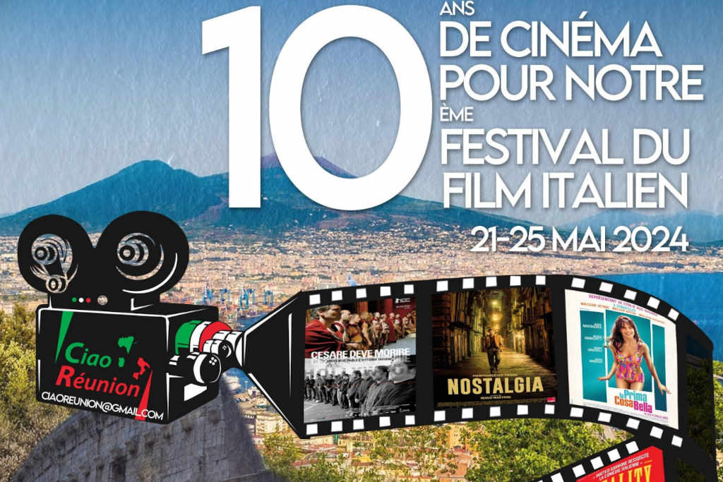 La 10a edizione del Festival del Cinema Italiano in Reunion