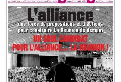2007 - 11 février : adoption de la Plate-forme de l'Alliance