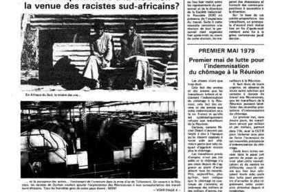 1979 : bataille contre l'apartheid