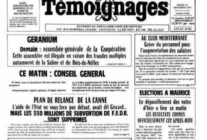 1976 : pour le respect de la femme réunionnaise